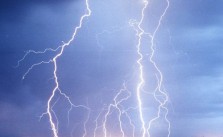 Lightning is 5 times hotter than the sun.