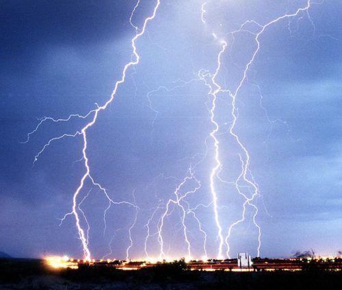 Lightning is 5 times hotter than the sun.