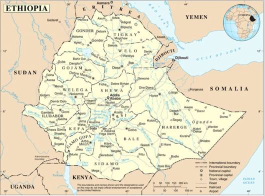 The Country of Ethiopia has 13 Months