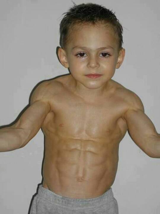 Giuliano Stroe World’s Youngest Bodybuilder