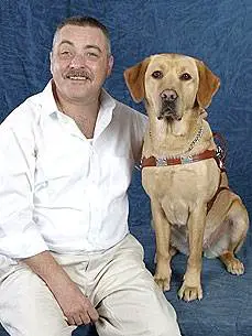 Dog saved his blind master from blood-sugar crash