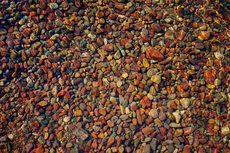 The Colored Pebbles of Lake McDonald 2 © Cody Wellons/flickr