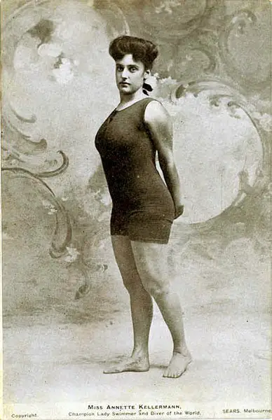 Meet Annette Kellermann, the Woman who was Arrested to Dress in a Swimsuit! 3 Annette Kellermann